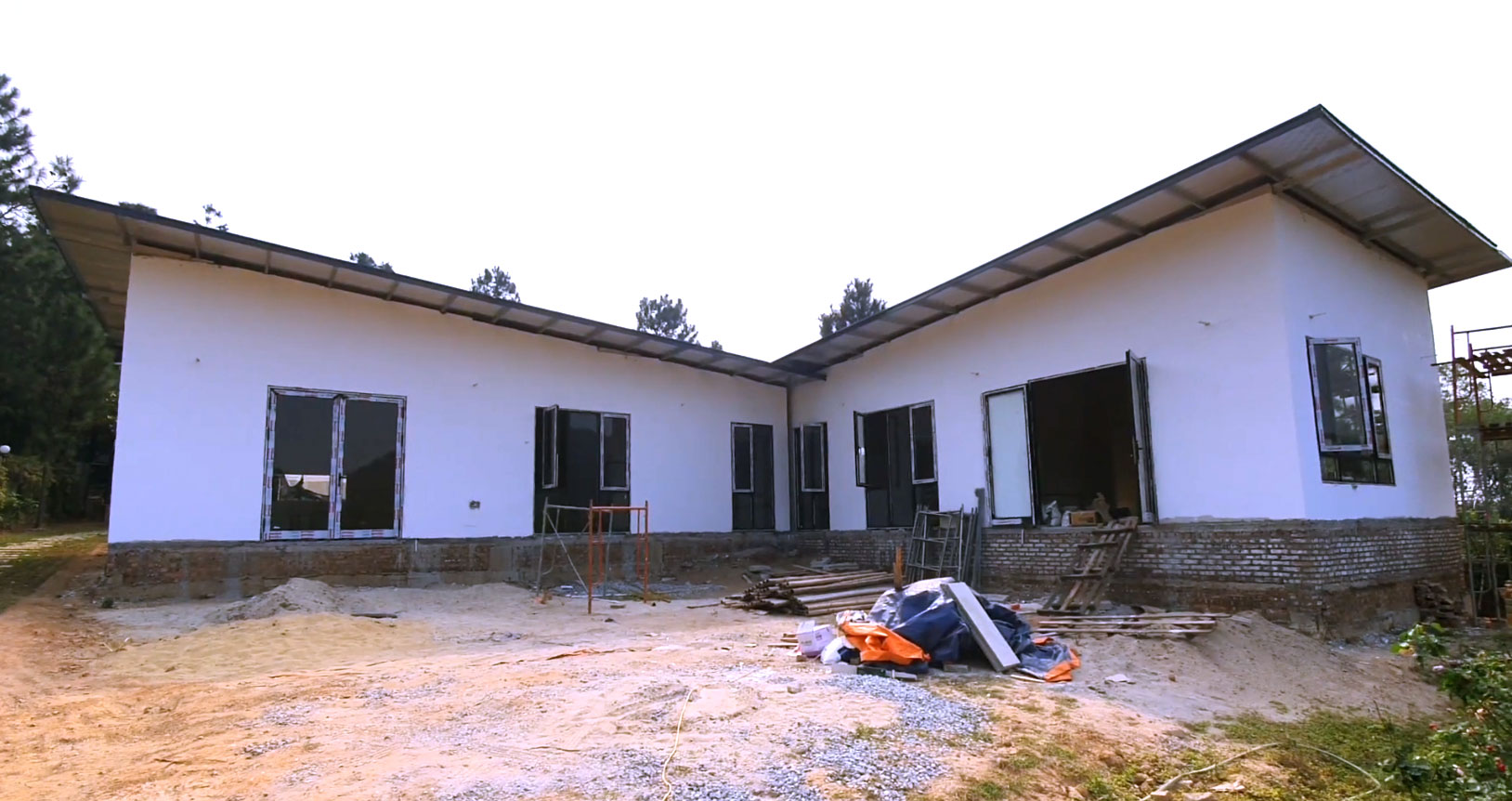 Mô hình HomeStay lắp ghép Tấm bê tông nhẹ EPS Kim Long 