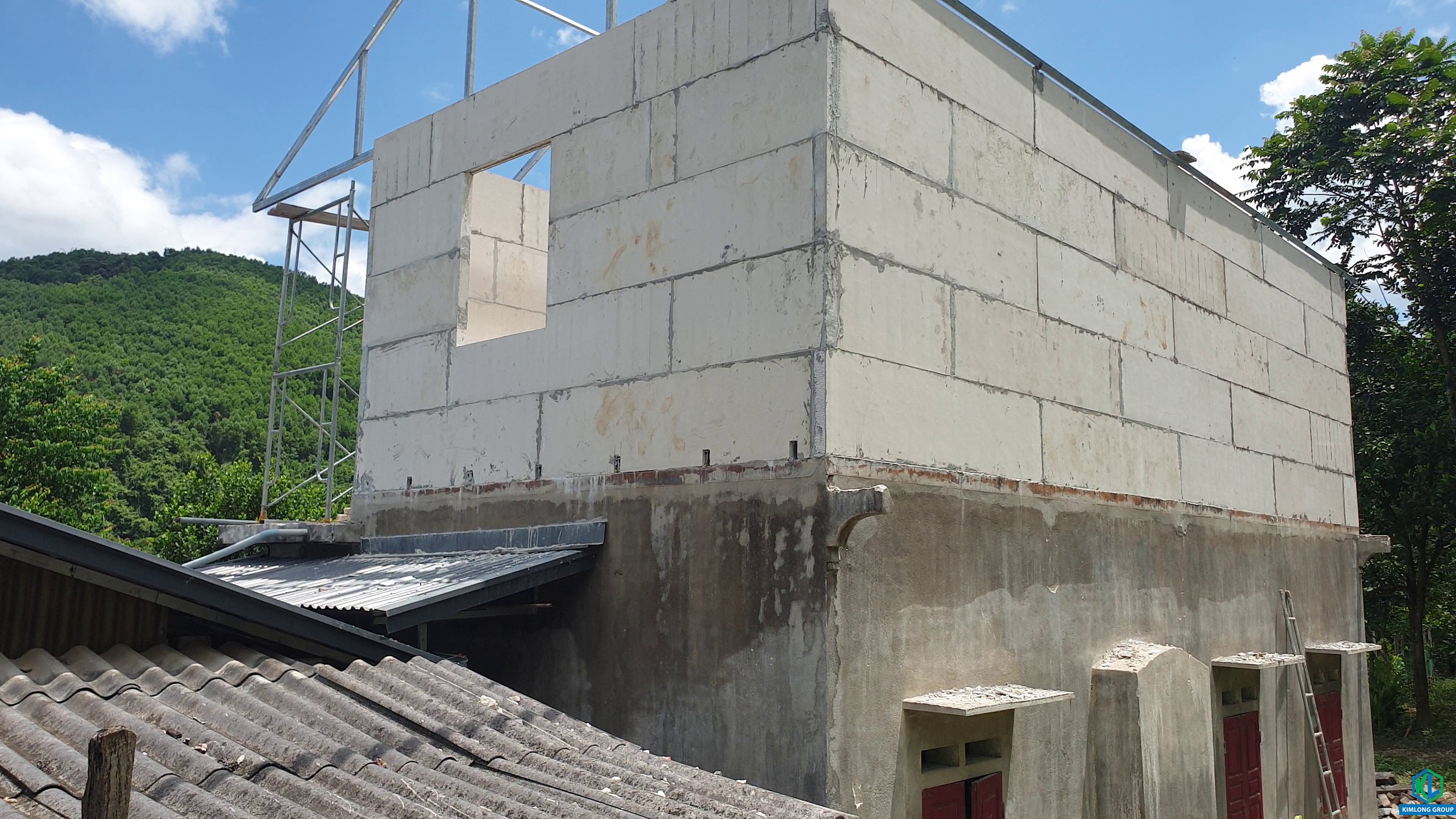 Công trình cải tạo thêm tầng tại Chợ Mới - Bắc Kạn 