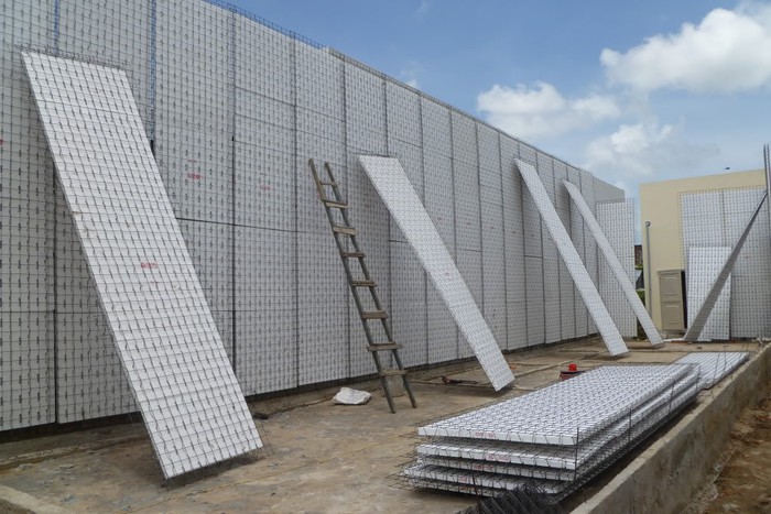 Sử dụng tấm 3D trong xây dựng giúp tăng năng suất, giảm thời gian thi công 